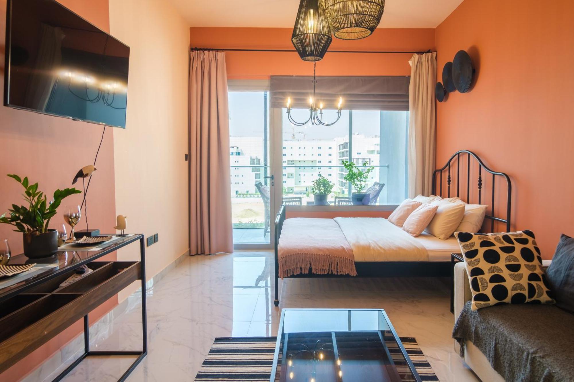Poolside Charm Διαμέρισμα Αμπού Ντάμπι Εξωτερικό φωτογραφία